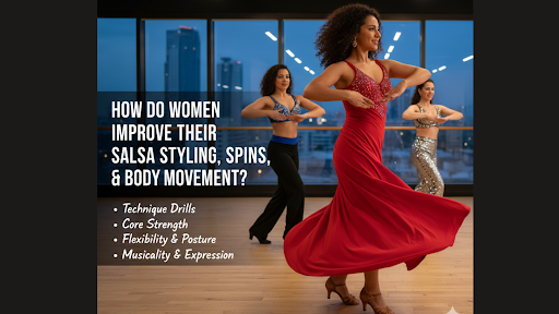 How Do Women Improve Their Salsa Styling, Spins, and Body Movement?